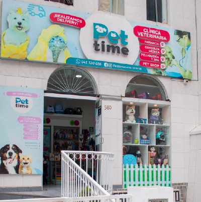 Fachada de Pet Time Miraflores